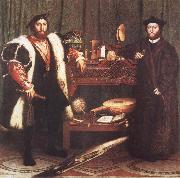 Hans holbein the younger The Ambassadors France oil painting reproduction
